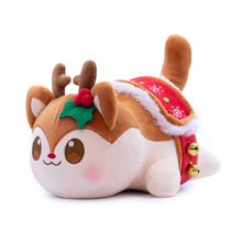 Load image into Gallery viewer, Reindeer Cat Plush

