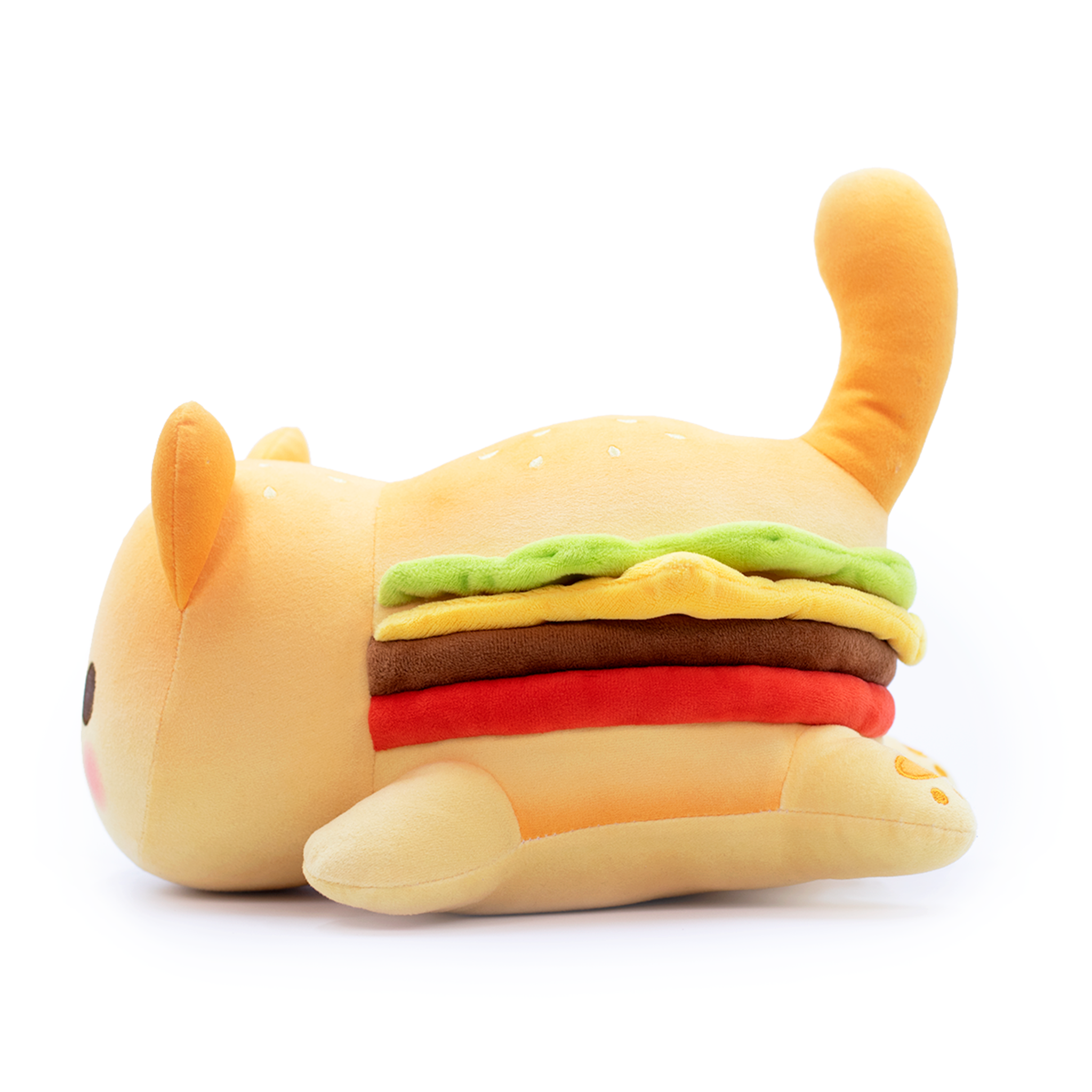 Cheeseburger hot sale cat plush