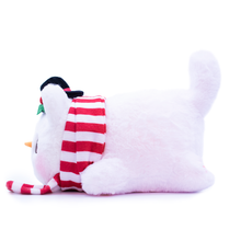 Load image into Gallery viewer, Snowman Cat Plush
