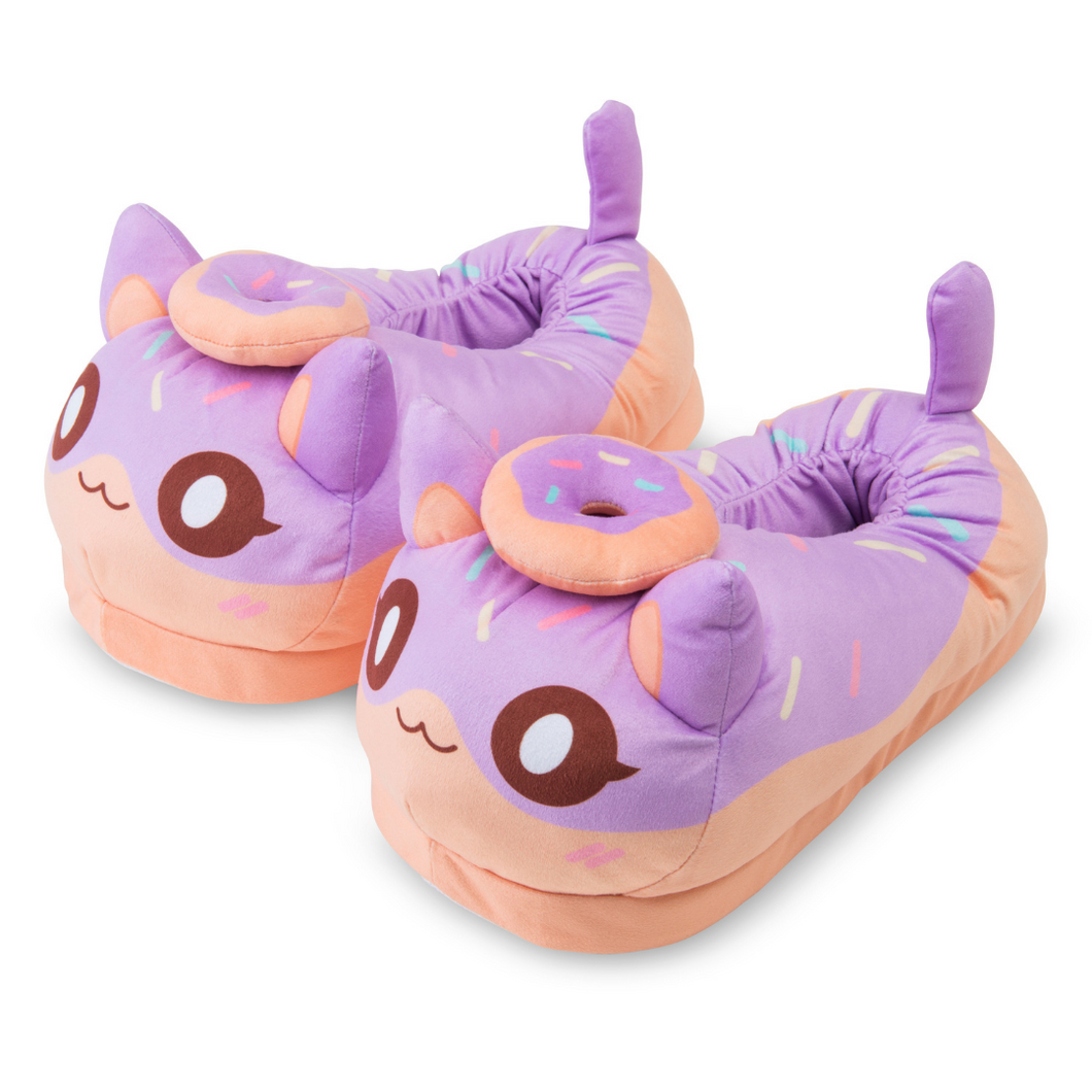 Cat donut slippers clearance