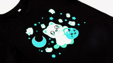 Load image into Gallery viewer, Ghost Cat Tee (Glow in the dark)
